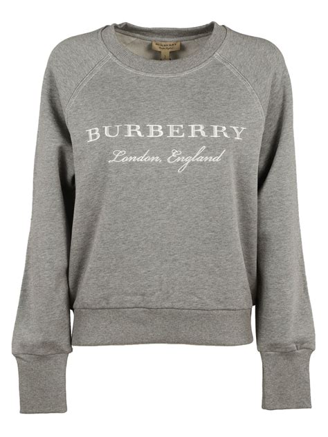 sweatshirts burberry embroidered logo|Burberry sweatshirt nordstrom.